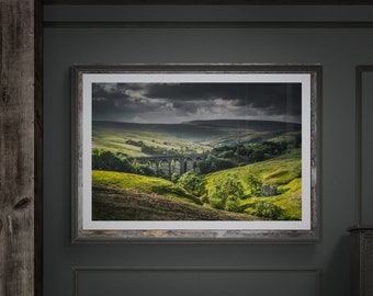 Settle & Carlisle Railway Fine Art Photograph • Dent Head Viaduct • Unframed Print