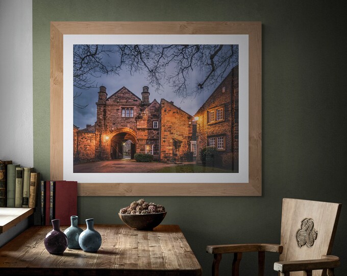 City of Carlisle Fine Art Photograph • Abbey Gatehouse III • Unframed Print