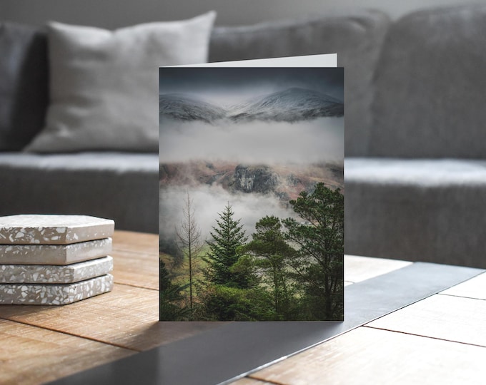 Lake District Greeting Card • Castle Rock of Triermain