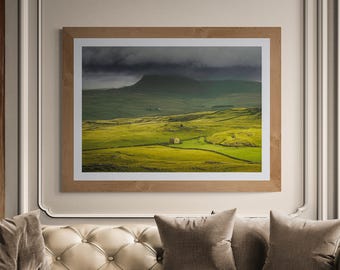 Yorkshire Dales Fine Art Photograph • Pen-y-ghent from Warrendale Knotts • Unframed Print