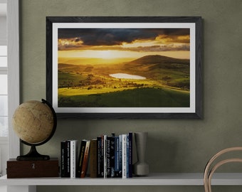 Lake District Fine Art Photograph • Over Water and Binsey • Unframed Print
