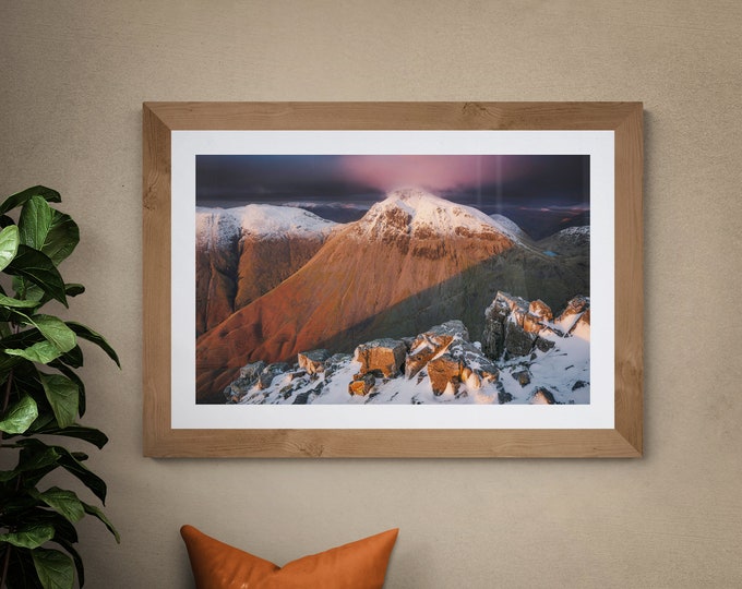 Lake District Fine Art Photograph • Great Gable from Lingmell • Unframed Print