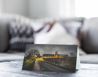 City of Carlisle Greeting Card • Carlisle Cathedral & The Fratry from West Walls