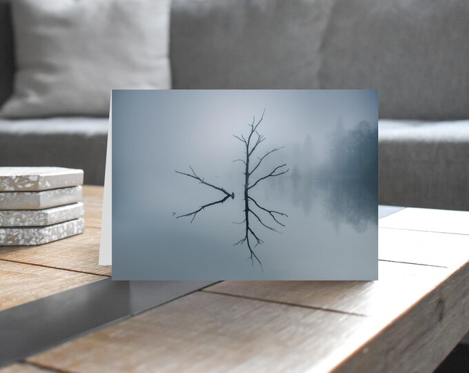 Lake District Greeting Card • Simpson Ground Reservoir