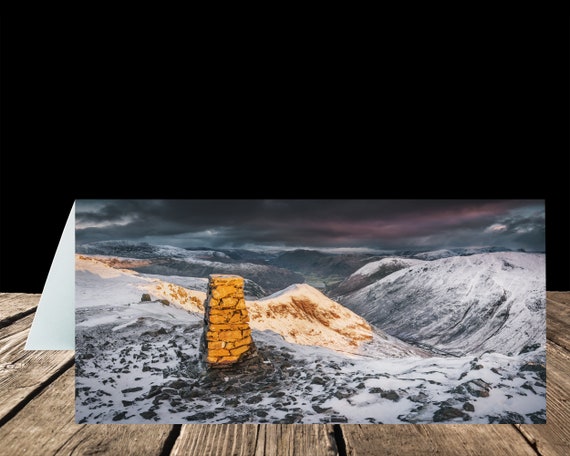 Red Screes, Lake District - Greeting Card