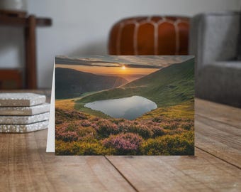 Lake District Greeting Card • Bowscale Tarn
