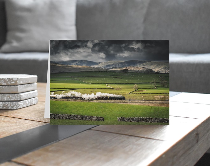 Lake District Greeting Card • Northern Belle passes The Lake District