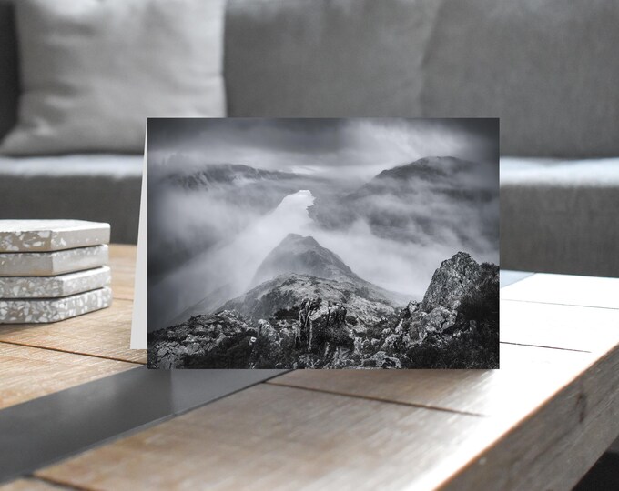 Lake District Greeting Card • Wasdale from Yewbarrow