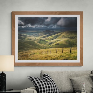 Scotland Fine Art Photograph • Lightning Hill from Tudhope Hill • Unframed Print