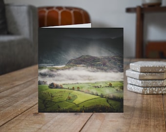 Lake District Greeting Card • High Rigg