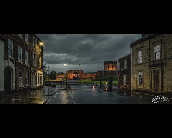 Carlisle Castle from Castle Street II, City of Carlisle - Photographic Print
