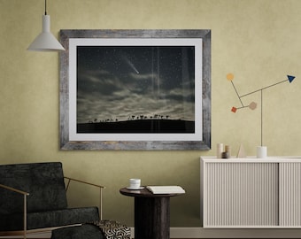 Lake District Fine Art Photograph • Comet Tsuchinshan–ATLAS over Lowthwaite • Unframed Print