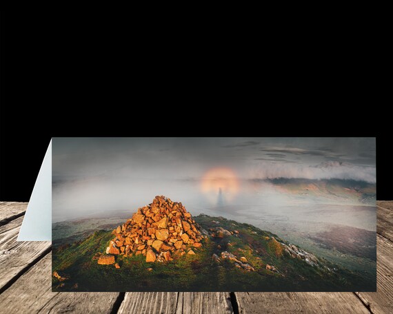 Brocken Spectre, Binsey, Lake District - Greeting Card