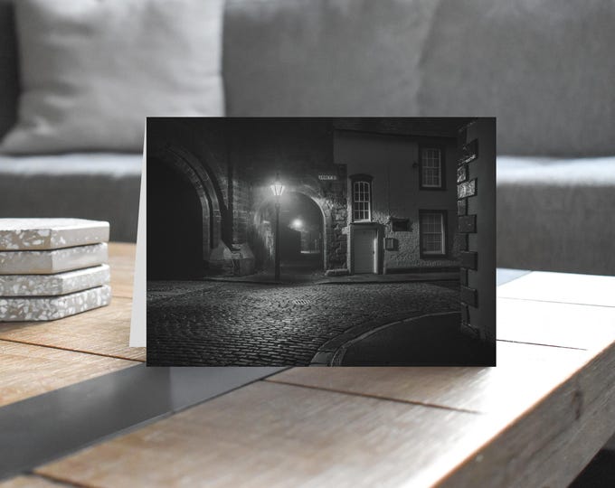 City of Carlisle Greeting Card • Abbey Street & Dean Tait's Lane