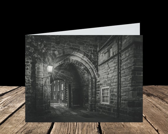 Abbey Gate, City of Carlisle - Greeting Card