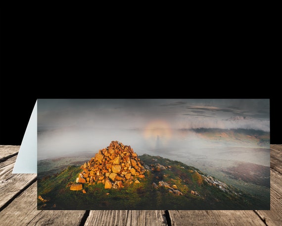 Brocken Spectre, Binsey, Lake District - Greeting Card