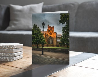 City of Carlisle Greeting Card • Carlisle Cathedral from Castle Street V