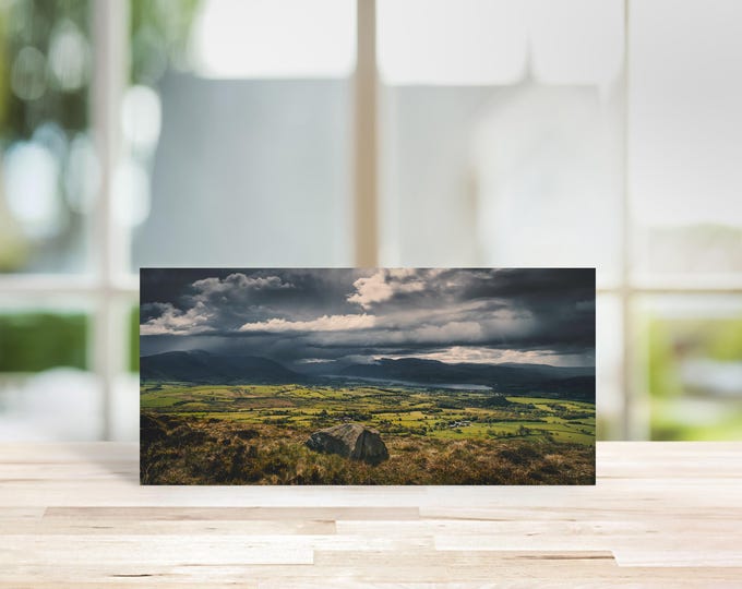 Lake District Greeting Card • Binsey towards Bassenthwaite