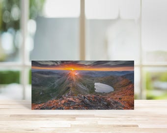 Lake District Greeting Card • Red Tarn from Helvellyn