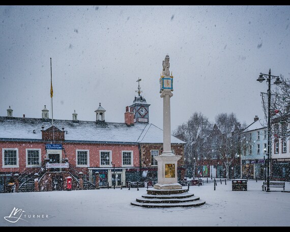 Carlisle Cross & Old Town Hall II, City of Carlisle - Photographic Print
