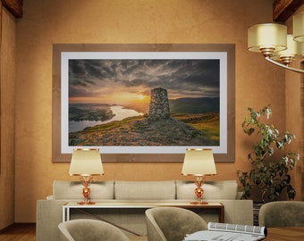 Lake District Fine Art Photograph • Ullswater from Hallin Fell • Unframed Print