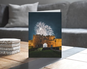 City of Carlisle Greeting Card • De Ireby's Tower: Carlisle Castle