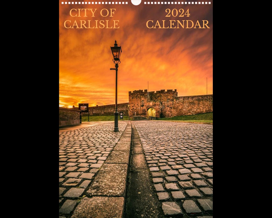 City of Carlisle 2024 Calendar - Etsy UK