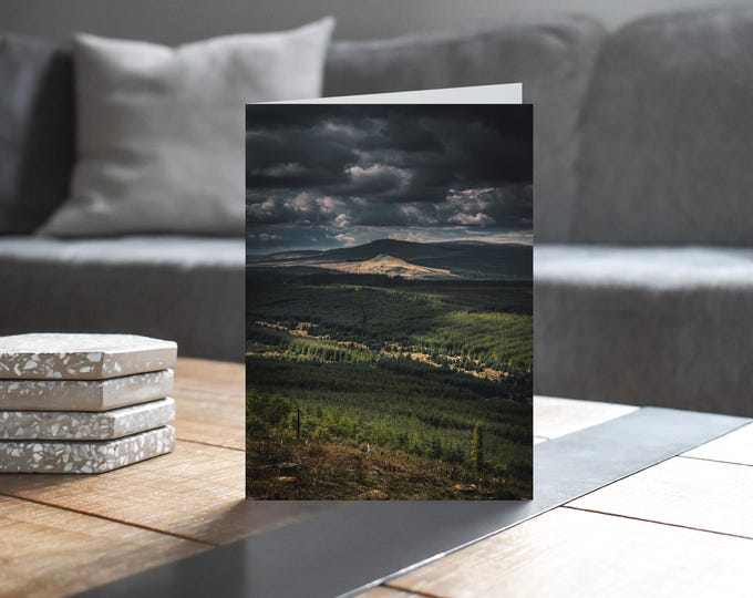 Scotland Greeting Card • Leap Hill from Fanna Hill