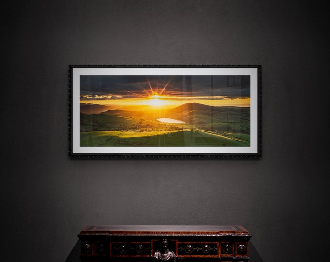 Lake District Fine Art Photograph • Binsey & Over Water • Unframed Print