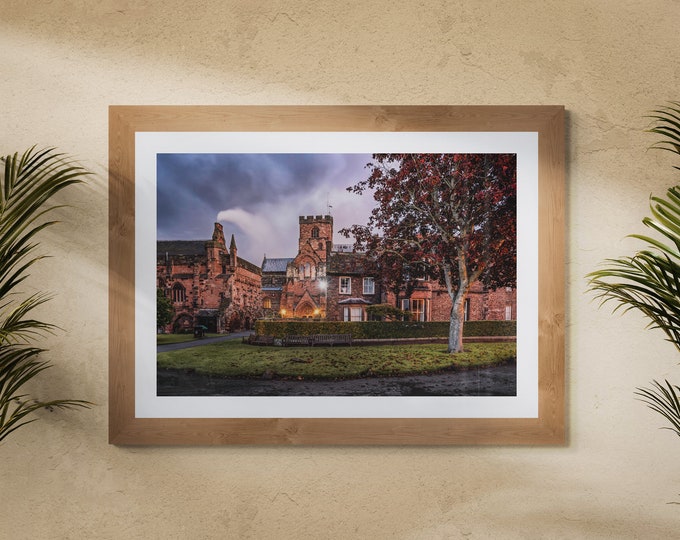City of Carlisle Fine Art Photograph • Carlisle Cathedral Precinct VIII • Unframed Print