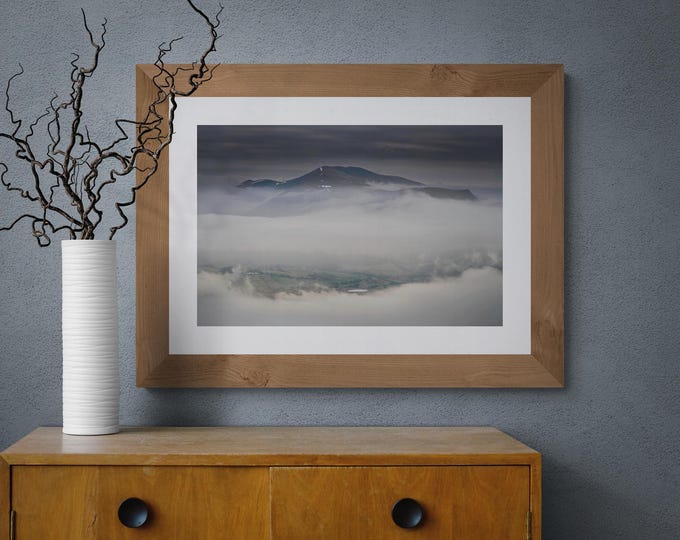 Lake District Fine Art Photograph • Skiddaw beyond Tewet Tarn • Unframed Print