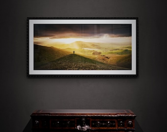 Lake District Fine Art Photograph • Binsey beyond Meal Fell • Unframed Print