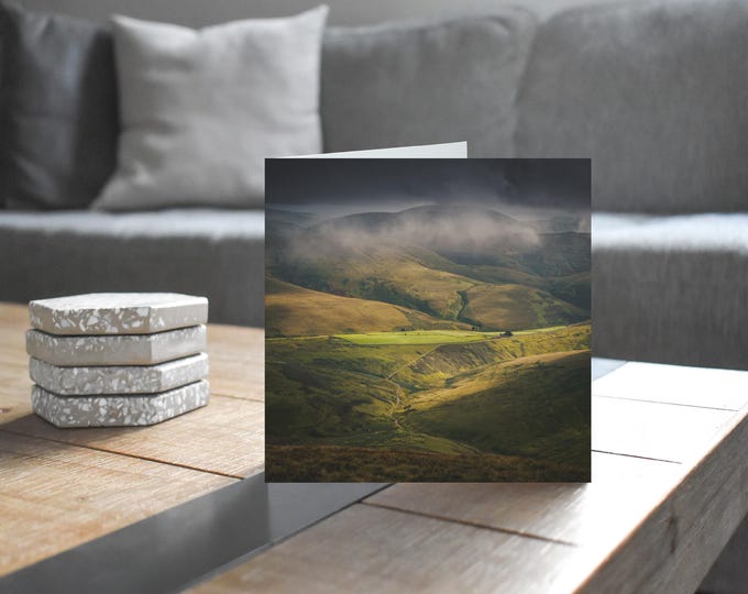 Scotland Greeting Card • Carewoodrig from Tudhope Hill