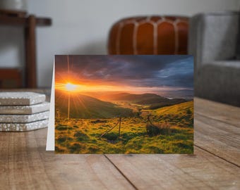 Lake District Greeting Card • Sale Fell from Lord's Seat