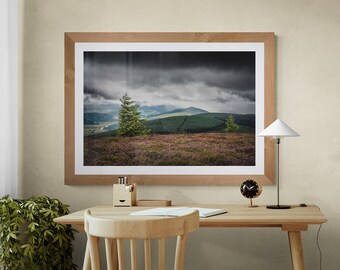 Scotland Fine Art Photograph • Lee Pen from Minch Moor • Unframed Print