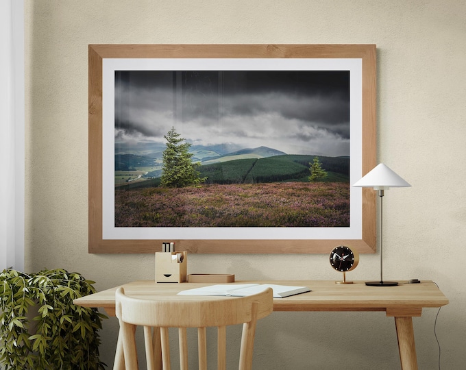 Scotland Fine Art Photograph • Lee Pen from Minch Moor • Unframed Print