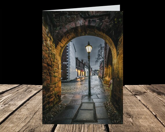 Dean Tait's Lane IV, City of Carlisle - Greeting Card