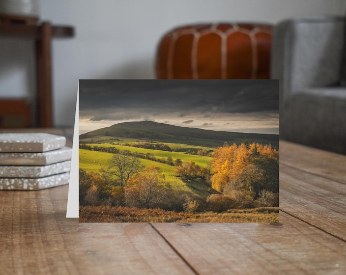 Lake District Greeting Card • Binsey from Longlands