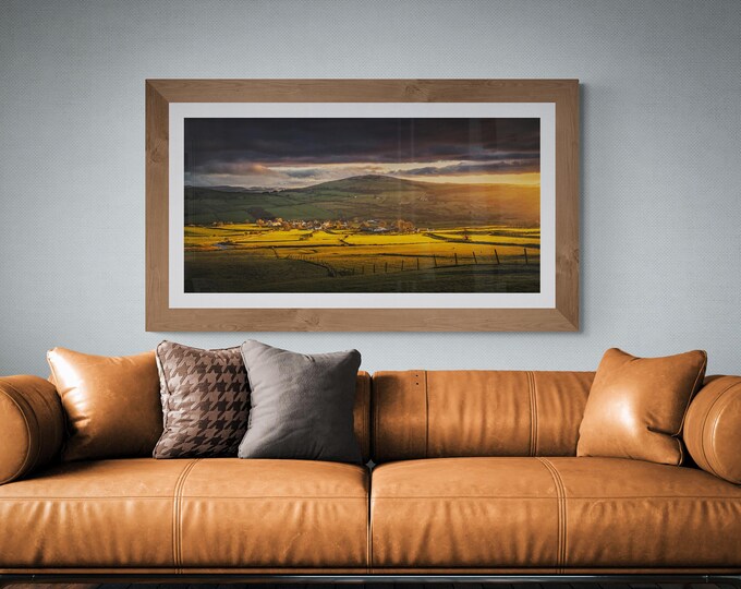 Lake District Fine Art Photograph • Binsey beyond Uldale • Unframed Print