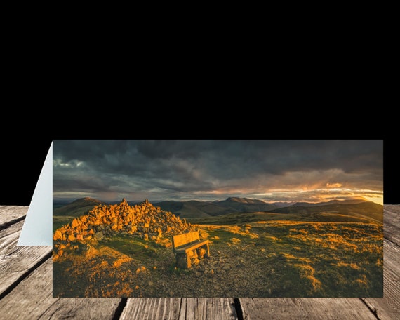 High Pike, Lake District - Greeting Card