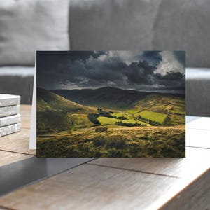 Scotland Greeting Card • Wisp Hill from Lightning Hill