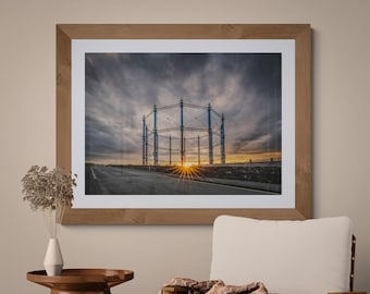 City of Carlisle Fine Art Photograph • Carlisle Gas Works • Unframed Print