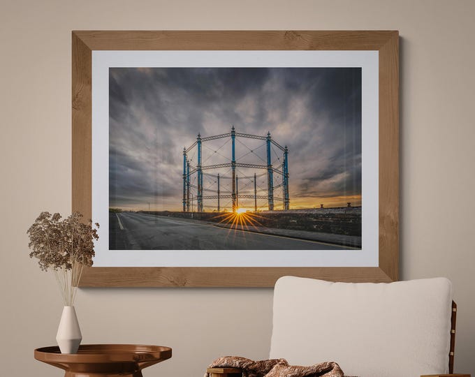 City of Carlisle Fine Art Photograph • Carlisle Gas Works • Unframed Print