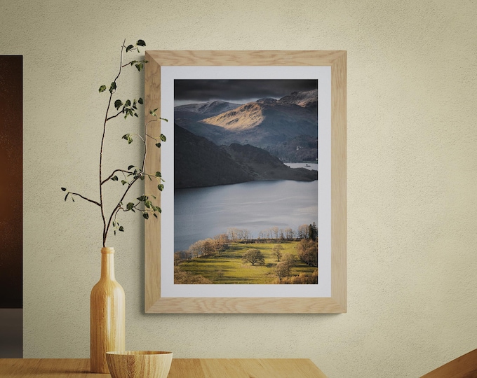 Lake District Fine Art Photograph • Birks beyond Ullswater • Unframed Print