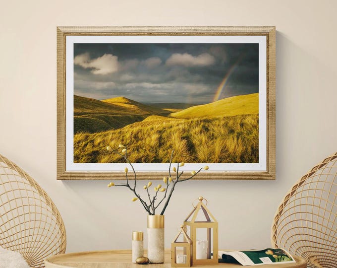 Lake District Fine Art Photograph • Longlands Fell from Charleton Gill • Unframed Print