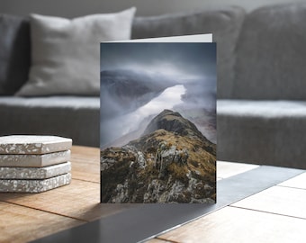 Lake District Greeting Card • Wast Water from Yewbarrow