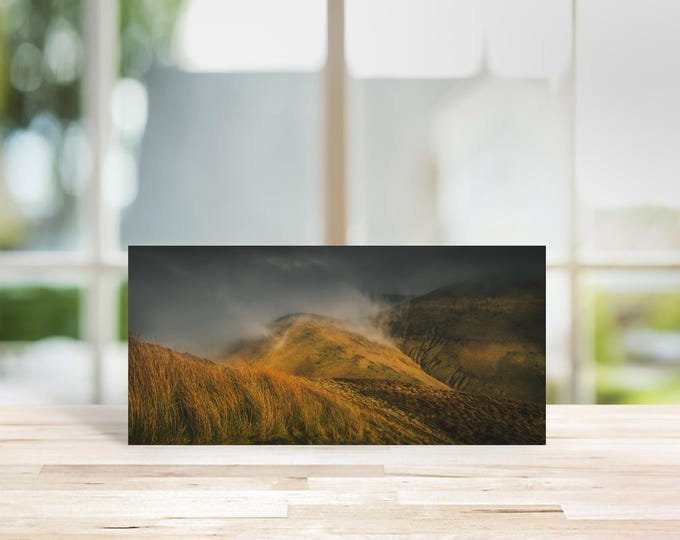 Scotland Greeting Card • Little Tudhope Hill from Carlin Tooth