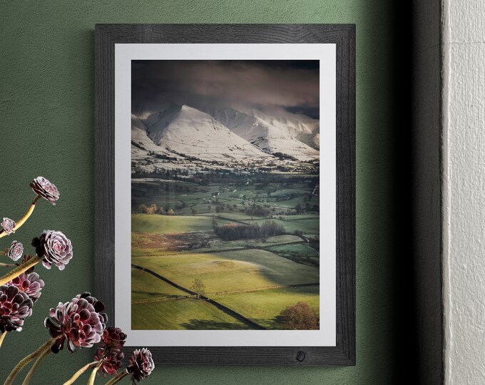 Lake District Fine Art Photograph • St John's in the Vale towards Blencathra • Unframed Print