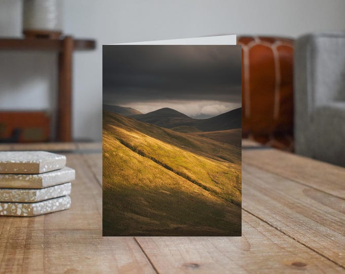 Lake District Greeting Card • Starling Dodd beyond Ill Gill