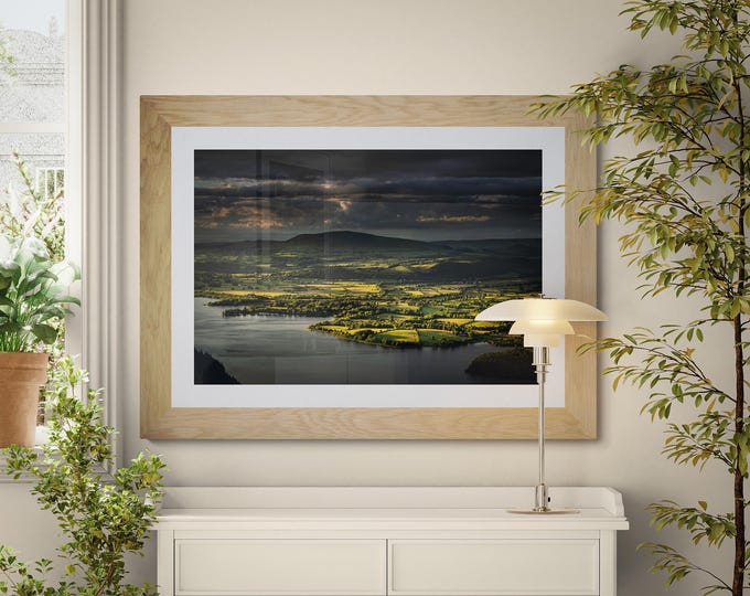 Lake District Fine Art Photograph • Binsey beyond Bassenthwaite • Unframed Print